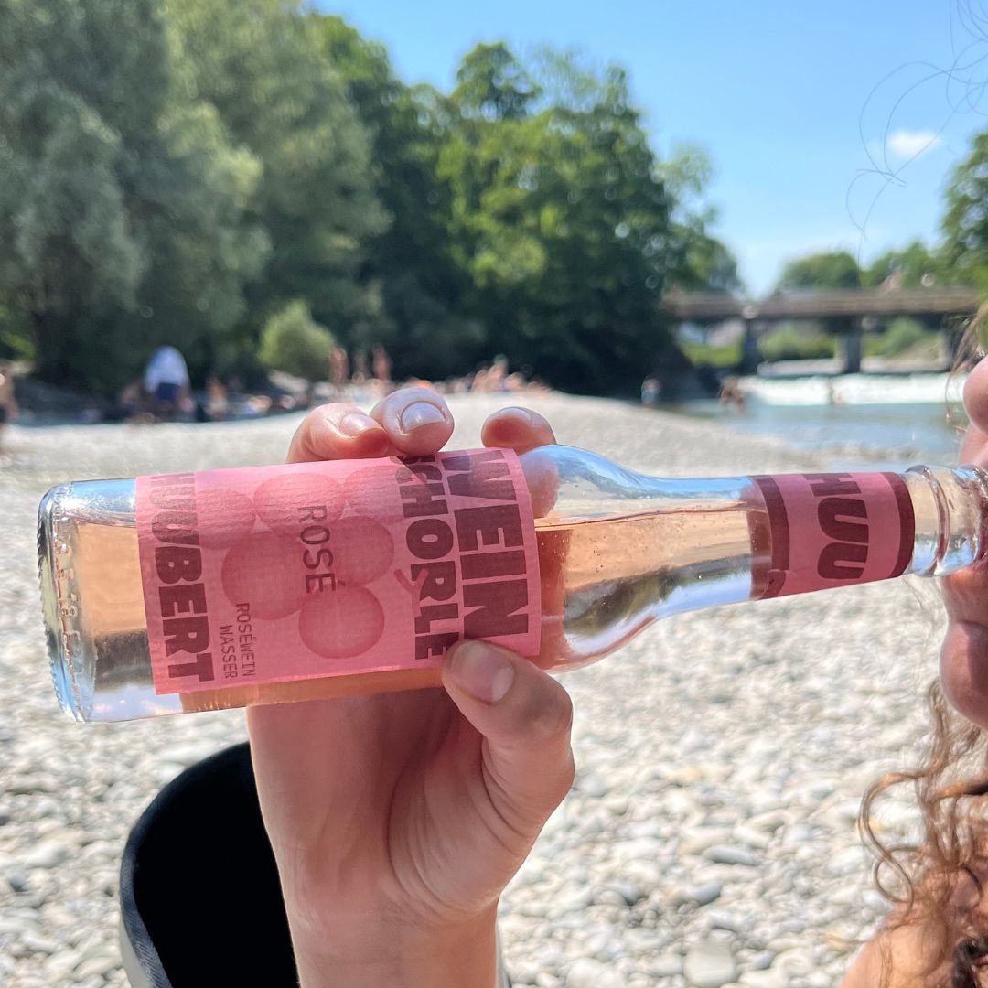 HUUBERT Weinschorle ROSÉ 275 ml